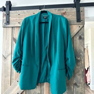DKNY Emerald Green blazer. Basically new!